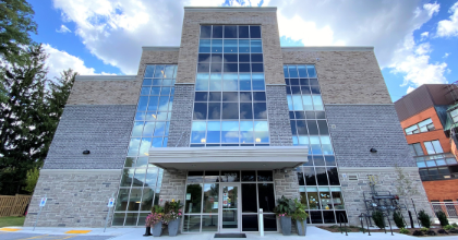 Exterior of Erinview buildings