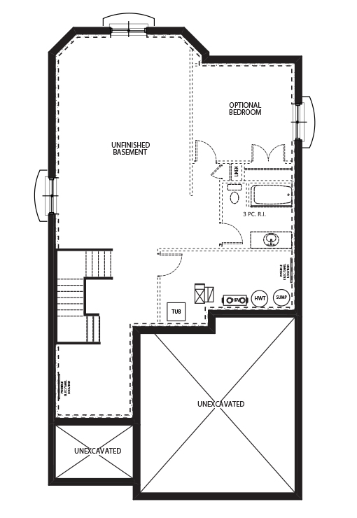 The Redbay - Second Floor - Traditional  Floorplan