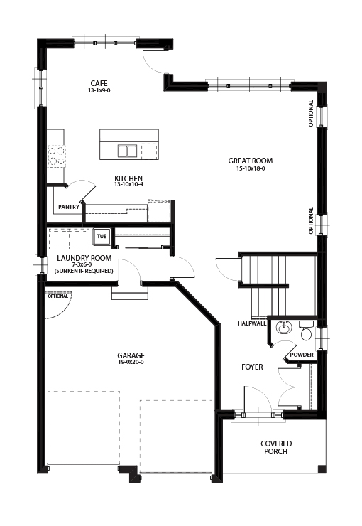 The Silver Maple - Second Floor - Contemporary Floorplan