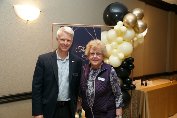 Richard celebrates the 50th rental anniversary with Noreen