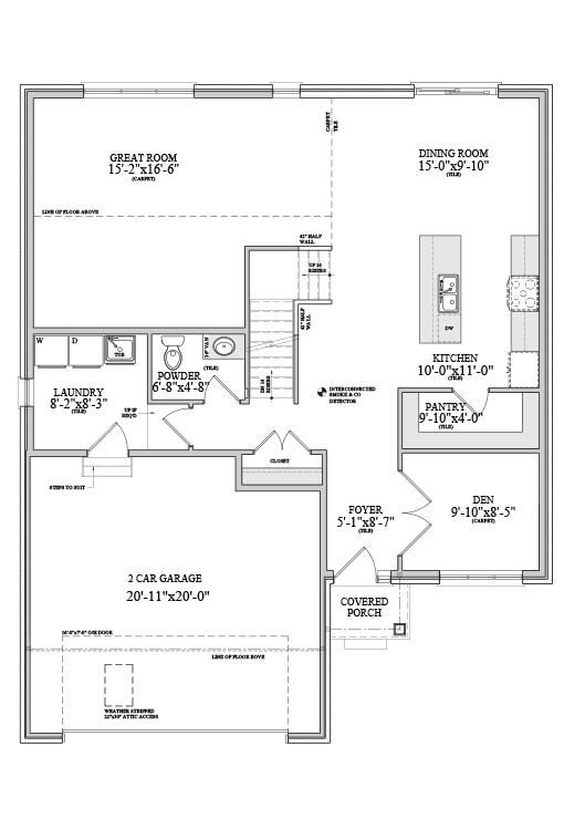 Contemporary - Second Floor Floorplan