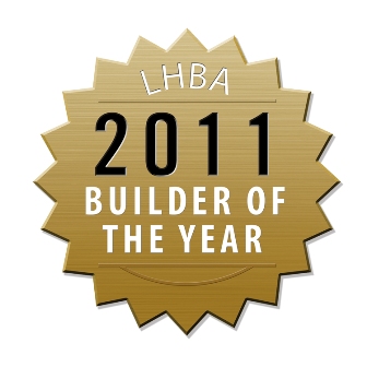 LHBA 2011 Builder of the Year logo