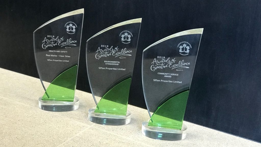 Lineup of awards won for Creative Excellence, 2019